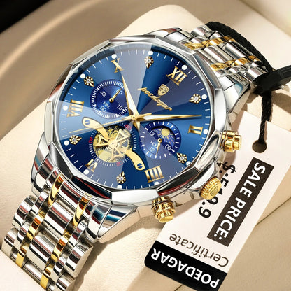 POEDAGAR Luxury Men Watch