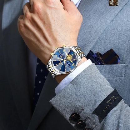 POEDAGAR Luxury Men Watch