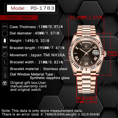PAGANI DESIGN DD40 men watch